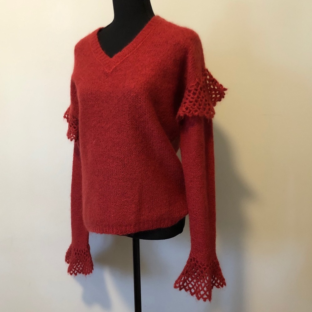 Anthro wool sweater
